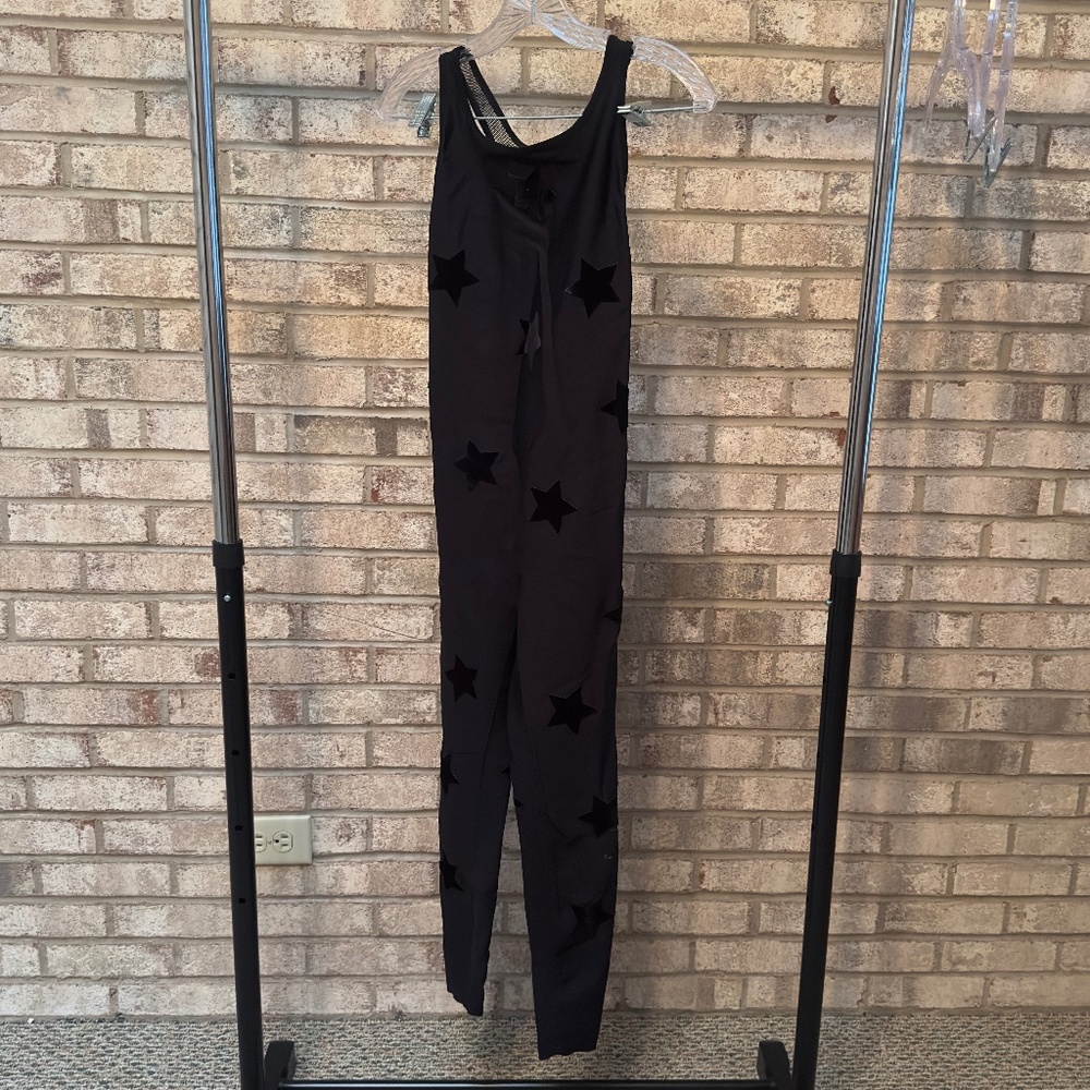 ultracor Black Star-Print Jumpsuit